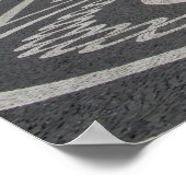 Ponta Delgada, Azoren Poster (Ecke)