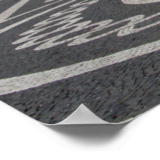 Ponta Delgada, Azoren Poster (Ecke)