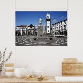 Ponta Delgada, Azoren Poster (Küche)