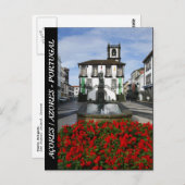 Ponta Delgada - Azoren Postkarte (Vorne/Hinten)