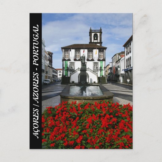 Ponta Delgada - Azoren Postkarte (Vorderseite)