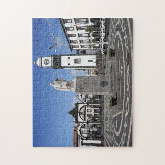 Ponta Delgada, Azoren Puzzle (Vertikal)
