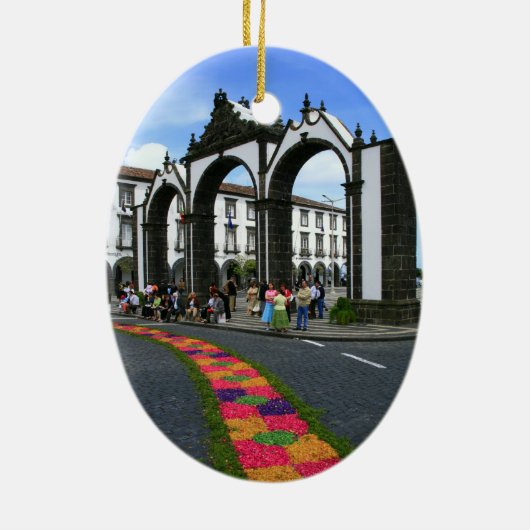 Ponta Delgada Keramikornament (Hinten)