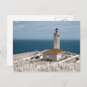 Ponta Garça Leuchtturm Postkarte (Vorne/Hinten)