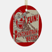 Pontchartrain Beach Clown Keramik Ornament (Rechts)