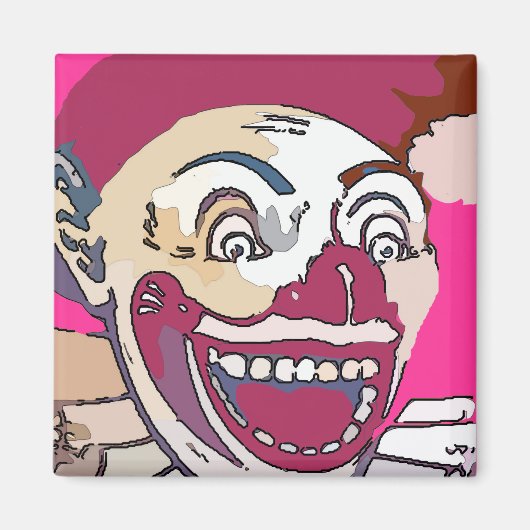 Pontchartrain Beach Clown Magnet (Vorne)