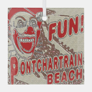 Pontchartrain Beach Clown Ornament Aus Glas