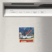 Pontchartrain Beach Zephyr Vintag Magnet (In Situ (Geschirrspüler))