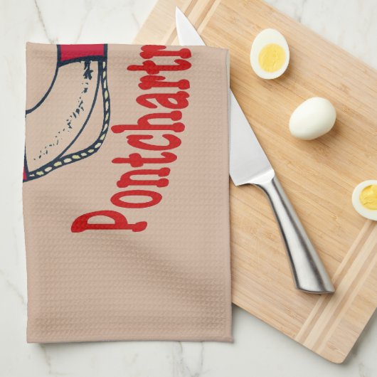 Pontchartrain Strandtücher Handtuch (Viertel Falte)