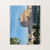 Ponte and Castle Sant'Angelo at dawn - Rom, Italy Puzzle (Vertikal)