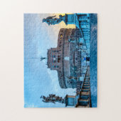 Ponte and Castle Sant'Angelo - Rom, Italien Puzzle (Vertikal)
