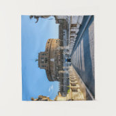 Ponte and Castle Sant'Angelo - Rom, Italien Wandteppich (Vorderseite)