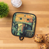 Ponte dei Sospiri Topflappen (Oben Unten)