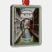 Ponte dei Sospiri Venezia Silbernes Ornament (Rechts)