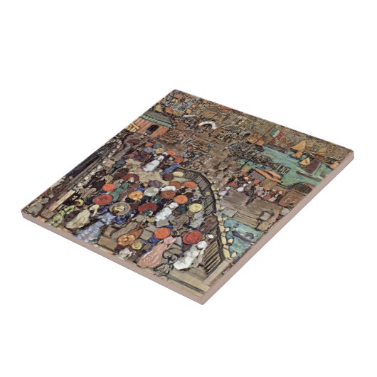 Ponte Della Paglia, Venedig von Maurice Prendergas Fliese (Seite)