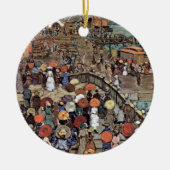 Ponte Della Paglia, Venedig von Maurice Prendergas Keramikornament (Vorne)