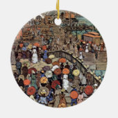 Ponte Della Paglia, Venedig von Maurice Prendergas Keramikornament (Hinten)