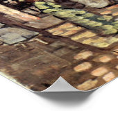 Ponte Della Paglia, Venedig von Maurice Prendergas Poster (Ecke)