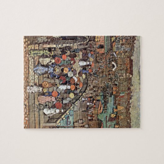 Ponte Della Paglia, Venedig von Maurice Prendergas Puzzle (Horizontal)