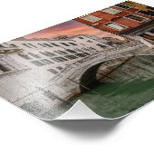 Ponte di Canonica Venice Italy Fotodruck (Ecke)