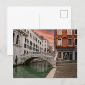 Ponte di Canonica, Venice Postkarte (Vorne/Hinten)