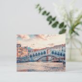 Ponte di Rialto Postkarte (Stehend Vorderseite)