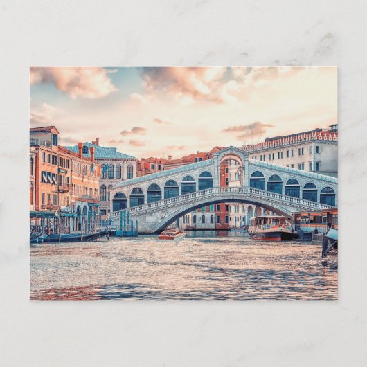 Ponte di Rialto Postkarte (Vorderseite)