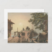 Ponte piccolo, Kleine Brücke im Islamischen Dorf Postkarte (Vorne/Hinten)