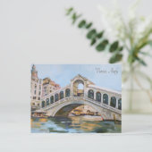 Ponte Rialto | Venedig, Italien Postkarte (Stehend Vorderseite)