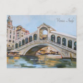 Ponte Rialto | Venedig, Italien Postkarte (Vorderseite)
