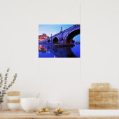 Ponte Sant' Angelo und Castel Sant'Angelo Poster (Küche)
