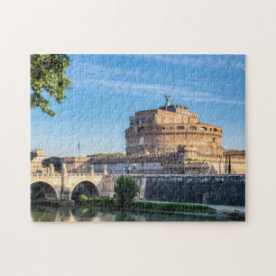 Ponte und Castel Sant'Angelo bei Sonnenaufgang - R Puzzle