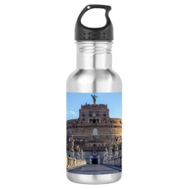 Ponte und Castel Sant'Angelo - Rom, Italien Edelstahlflasche