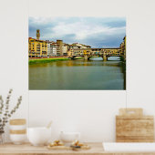 Ponte Vecchio 1 Poster (Küche)