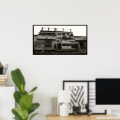 Ponte Vecchio Balconies Poster (Heimbüro)