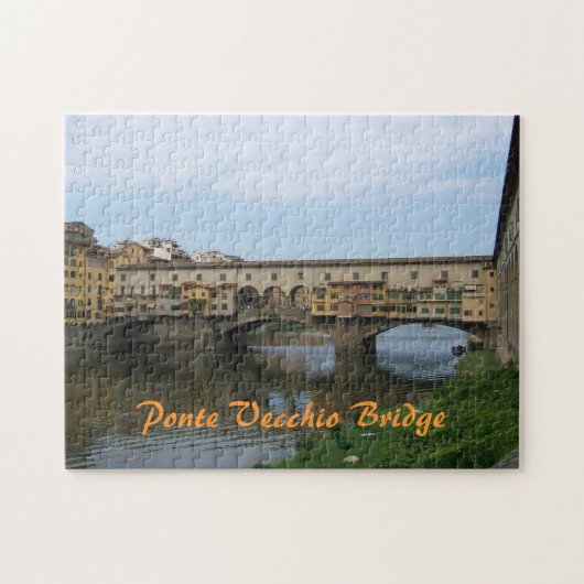 Ponte Vecchio Brücke Puzzle (Horizontal)