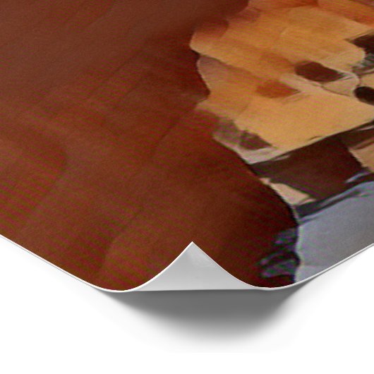 Ponte Vecchio Card Poster (Ecke)