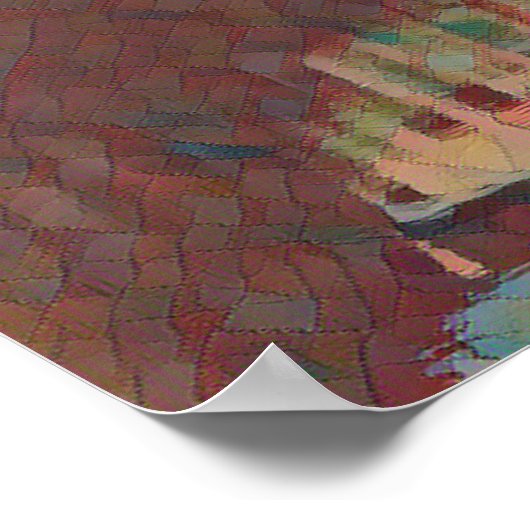 Ponte Vecchio Card Poster (Ecke)