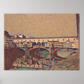Ponte Vecchio Card Poster (Vorne)