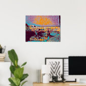 Ponte Vecchio Card Poster (Heimbüro)