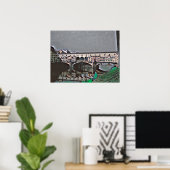 Ponte Vecchio Card Poster (Heimbüro)