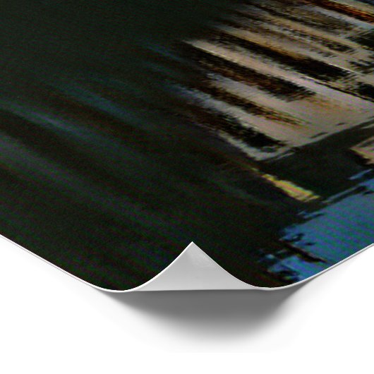 Ponte Vecchio Card Poster (Ecke)