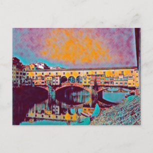 Ponte Vecchio Card Postkarte