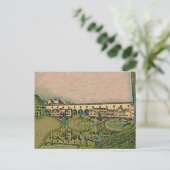 Ponte Vecchio Card Postkarte (Stehend Vorderseite)