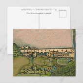 Ponte Vecchio Card Postkarte (Vorne/Hinten)