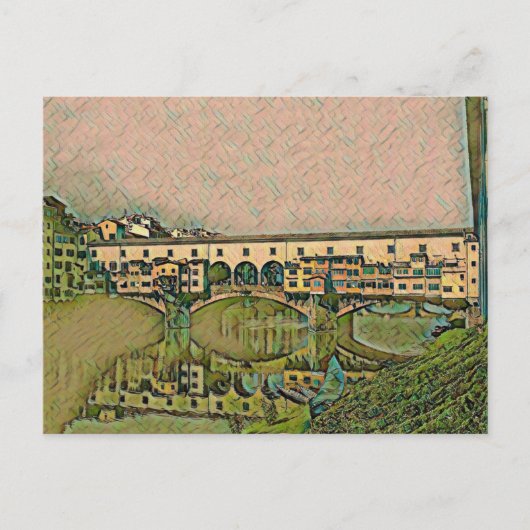 Ponte Vecchio Card Postkarte (Vorderseite)
