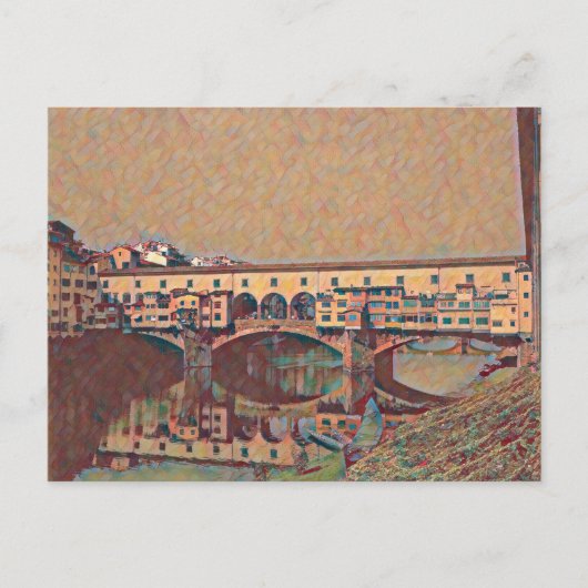 Ponte Vecchio Card Postkarte (Vorderseite)