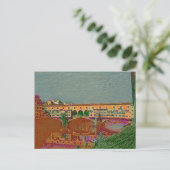 Ponte Vecchio Card Postkarte (Stehend Vorderseite)