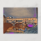 Ponte Vecchio Card Postkarte (Vorderseite)
