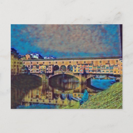 Ponte Vecchio Card Postkarte (Vorderseite)